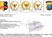 Halomoan Minta Perlindungan Hukum ke Polda Sumut dan Sejumlah Institusi Terkait Kasus PT Sompo