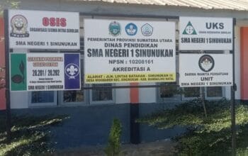Sejumlah Kasus di SMAN 1 Sinunukan Disorot, Mulai Penggunaan Dana BOS Hingga Dugaan Pungli Peserta Didik Baru