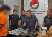 Polrestabes Medan Tangkap Bandar Narkoba Lintas Provinsi