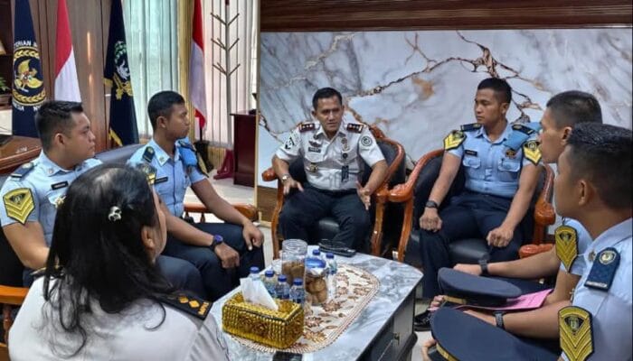 Taruna Poltekip Terima Pembekalan dan Penguatan di Rutan Labuhan Deli
