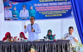 Tim Monitoring TP PKK Sumut Kunker ke Tanjungbalai