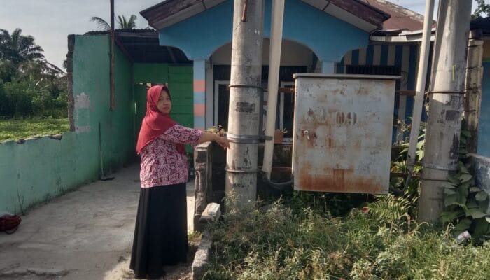 Warga Nagori Margomulyo Pertanyakan Kebijakan PLN Bebankan Biaya Relokasi Tiang Listrik ke Pemohon