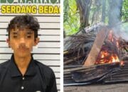 Polres Sergai Gerebek Sarang Narkoba di Sungai Buaya
