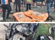 Motor Tertabrak Kereta Api di Sergai, Dua Orang Tewas